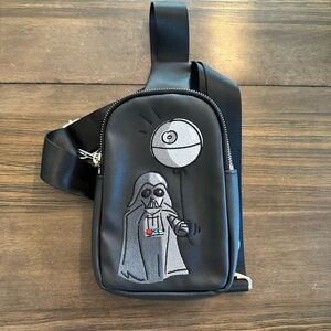 Black Star Wars Sling Bag
